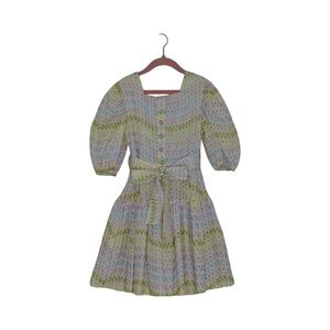 Charming Kids Formal Dress with Bow Accent